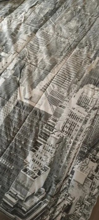 Edredón reversible matrimonio