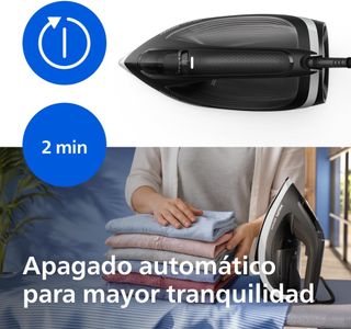 Plancha Vapor Philips Serie 6000 OptimalTEMP 2600W