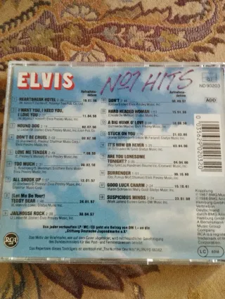 CD Elvis Presley - No. 1 Hits