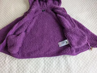 Chaqueta polar morada 8-19 años