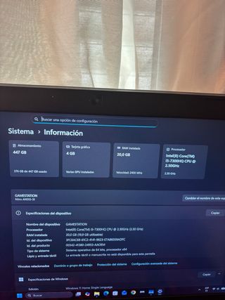 Portátil Gaming Acer Nitro Negro/Rojo