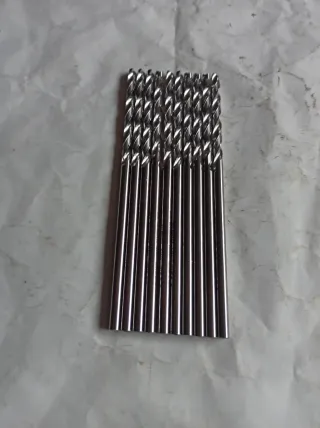 Lote de brocas metálicas diámetro 2187"