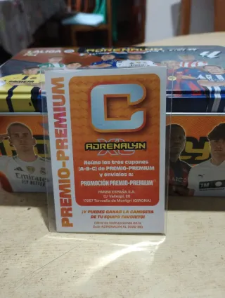 Premio Premium C Adrenalyn XL 25-26