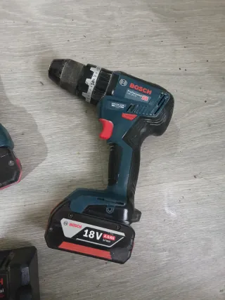 Amoladora y taladro Bosch 18V