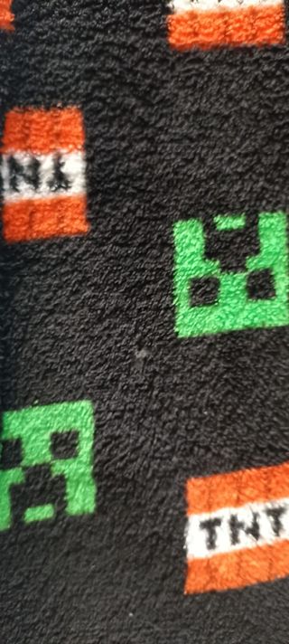 Pijama Minecraft Talla S, 14-15 años, Buen estado