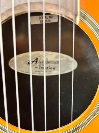 Guitarra Electroacústica Applause by Ovation AE128