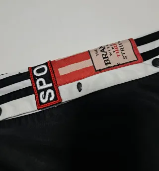 Pantalón Adidas Adibreak Mujer Negro Blanco