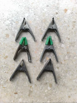 Pinzas metálicas Grande (Set de 6)