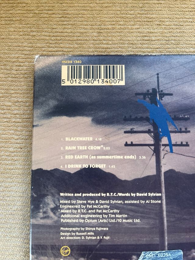 Rain Tree Crow - Limited Edition Picture Disc