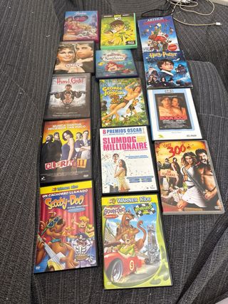 Lote 15 DVDs Películas Varias 1€ unidad