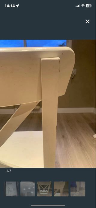 Sillas de madera IKEA (2 unidades)