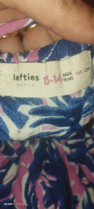 Mono niña estampado floral