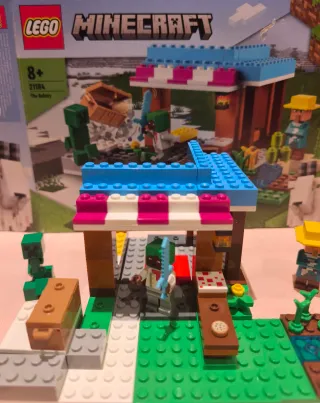 LA PASTELERIA MINECRAFT LEGO 21184 8+