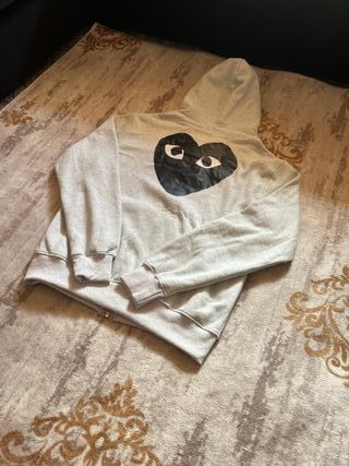 Sudadera Play Comme des Garçons Gris