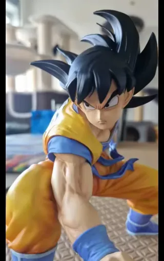 Figura Goku posición ataque, Nueva envío gratis!!
