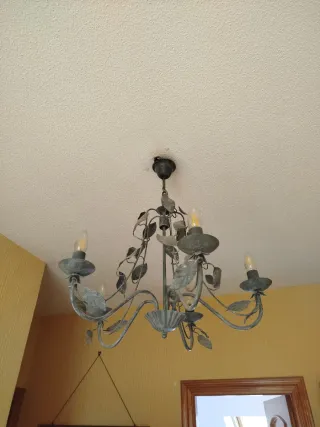 Lámpara de araña decorativa