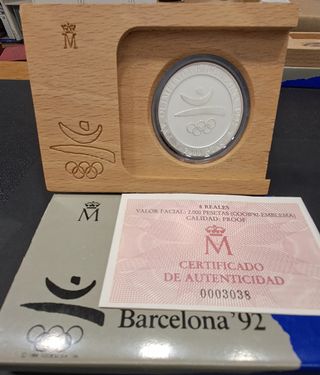 Barcelona 92  2000 PTAS Emblema