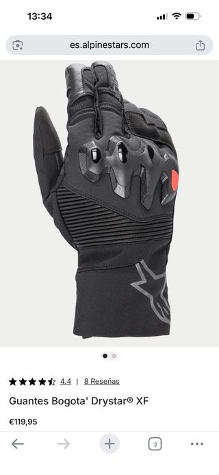 Guantes Alpinestars Bogota' Drystar XF