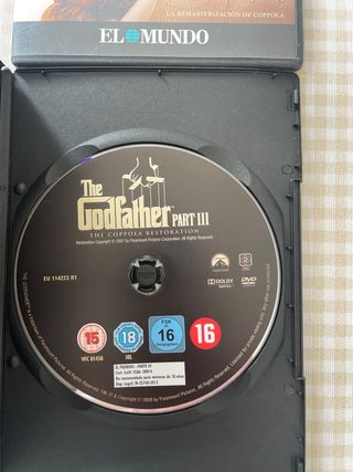 El Padrino I, II, III DVD Colección