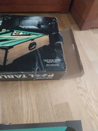 Mesa de billar de juguete