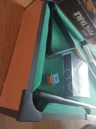 Mesa de billar de juguete