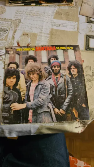 Vinilo Oye Como Va Santana Samba Pati