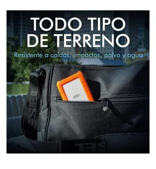 Disco Duro Externo LaCie Rugged 5TB USB-C