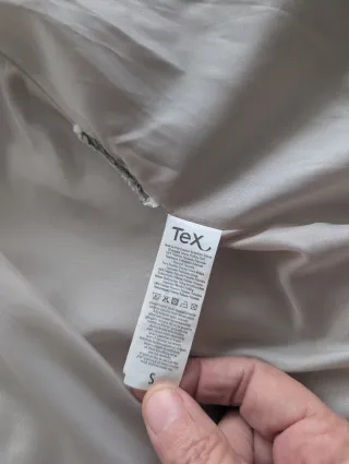 Chaqueta acolchada beige Talla S