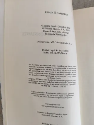 Nora y su vértigo constante (ESPASA NARRATIVA) ...