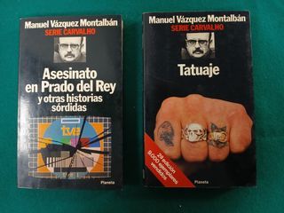 4 Novelas Manuel Vazquez Moltalban Serie Carvalho