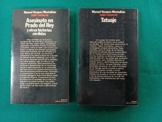 4 Novelas Manuel Vazquez Moltalban Serie Carvalho