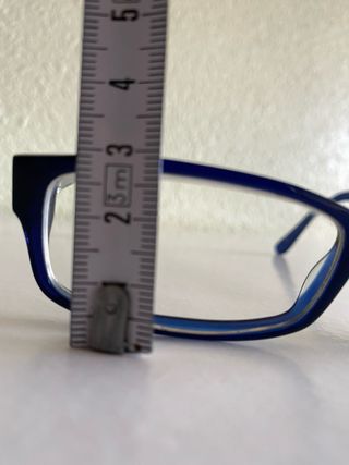 Gafas de pasta azules mujer