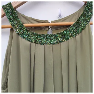 Vestido verde talla 36