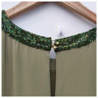 Vestido verde talla 36