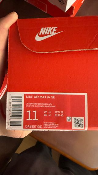 Nike Air Max 97 Edición Limitada Gris/Verde