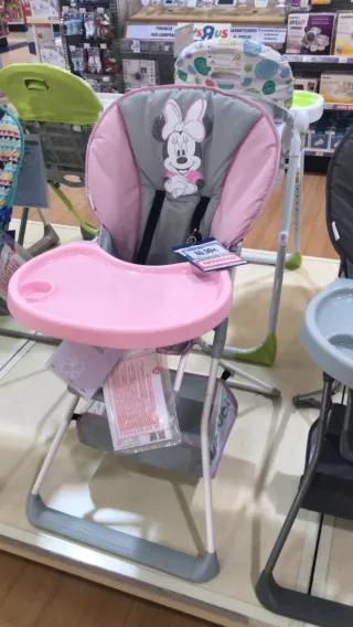 Trona Hauck Minnie Mouse Rosa y Manta de juegos