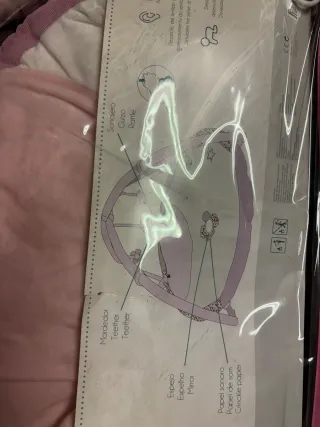 Trona Hauck Minnie Mouse Rosa y Manta de juegos