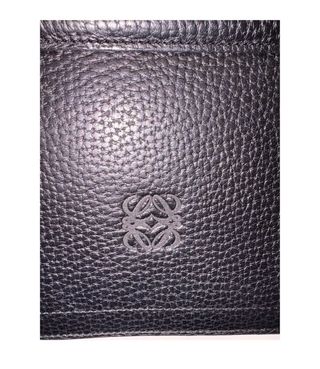 Loewe Cartera de mano piel negra