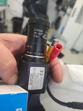 Cámara CCTV Mini Color SUFCO 1200TVL