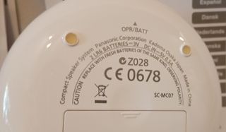 Altavoz Portátil Panasonic SC-MC07