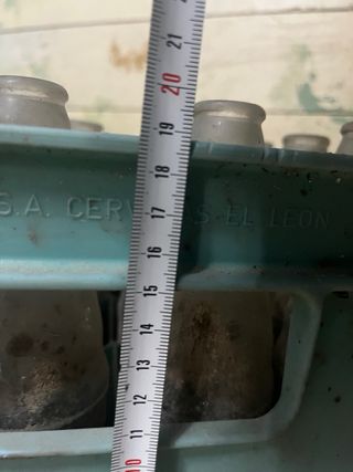 Scatola Birre El León Antigua Vintage