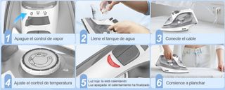 SIN ABRIR Plancha Vapor de 2300 W 300ml