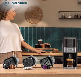 Cafetera Expreso Cecotec Multicapsula 4en1