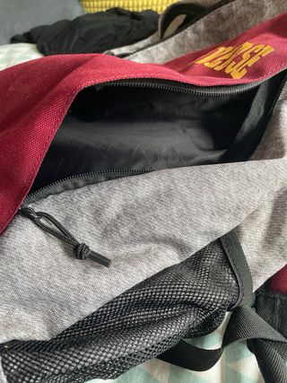 Mochila Converse Gris y Roja