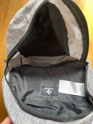 Mochila Converse Gris y Roja