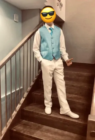 Traje de Comunión Crema Talla 16