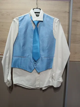 Traje de Comunión Crema Talla 16