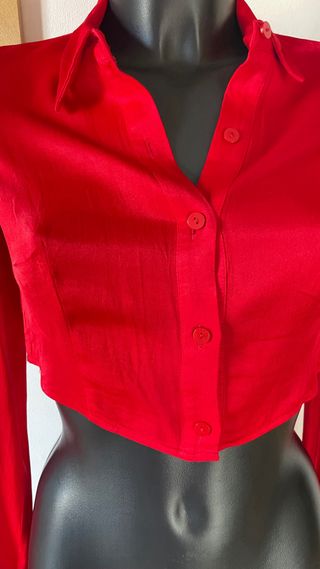 Camicetta corta Bershka donna S