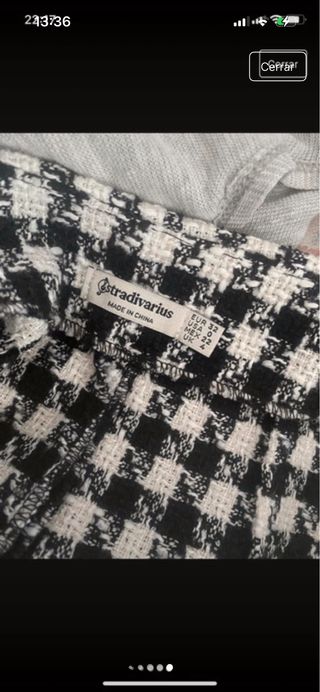 Lote de 6 short/falda