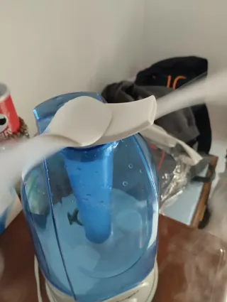 Humidificador Nebulizador Azul